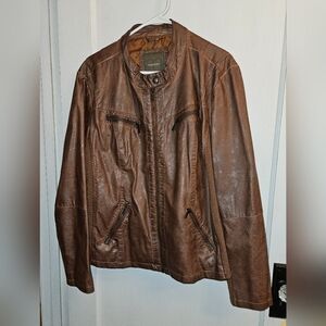 Maurices Brown Leather Jacket